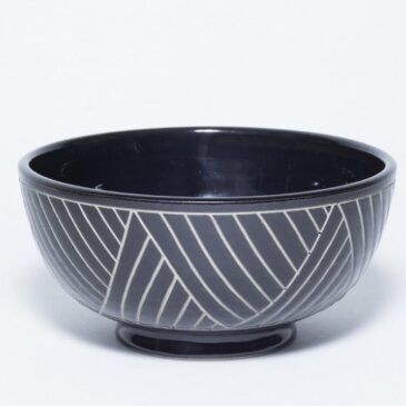 【育陶園】バサナイDONBURI(ブラック)